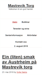 Mobile Screenshot of mastreviktorg.no